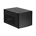 Fractal Design Node 304 - Black - Mini Cube Compact Computer Case - Small Form Factor - Mini ITX - Mitx - High Airflow - Modular Interior - 3X Silent R2 120mm Fans Included - USB 3.0