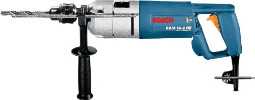 Bosch Professional Bohrmaschine GBM 16-2 RE (inkl. Zusatzhandgriff, Tiefenanschlag 310 mm, Zahnkranzbohrfutter 16mm) – Bild 3