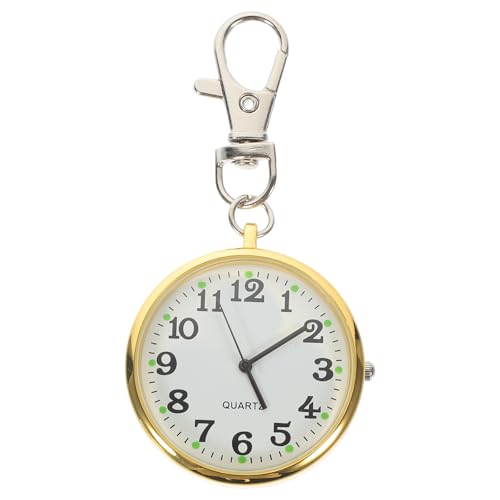 iplusmile Clip On Pocket Watch - Digital Nursing Watch for Women - Unisex Portable Unisex Keychain Watches for Nurses Doctors Students