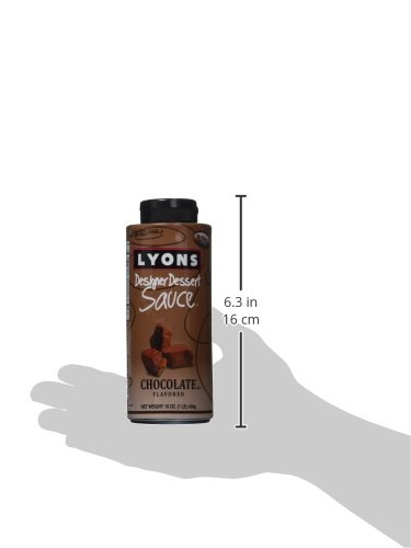 Lyons Chocolate Designer Dessert Sauce Squeeze Bottle, 16 ounces - Thumbnail 4