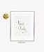Boss Lady Gold Foil Print Small Poster Woman Chic Girly Office Poster Wall Art Gold Decor 5 inches x 7 inches B45