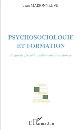 Psychosociologie et formation