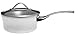 Calphalon Contemporary Stainless 3-1/2-Quart Saucepan with Glass Lid