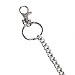 Qingsi 1 Pack Punk Pants Chain Purse Chain Punk Key Chain Hip Hop Metal Keychain for Biker Trucker Motorcycle Wallet Belt Women Men