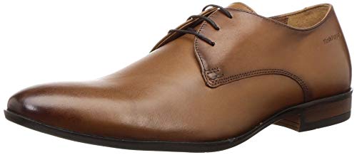 Hush Puppies Mens Florian Derby Leather Formal Shoes Desertcart
