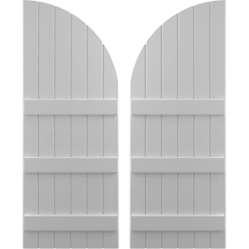 Ekena Millwork ARW401BQ621X31PRH Americraft Six 3 Exterior Real Wood Joined Boa…
