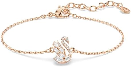 SWAROVSKI　Swan Lake バングル　Mサイズ Amazon.com: Swarovski Crystal Authentic Swan Lake Bangle, White
