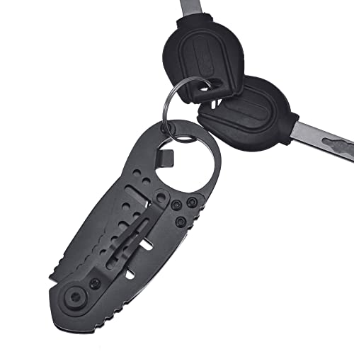 Promithi Utility Pocket EDC Folding Knife with Bottle Opener & Clip