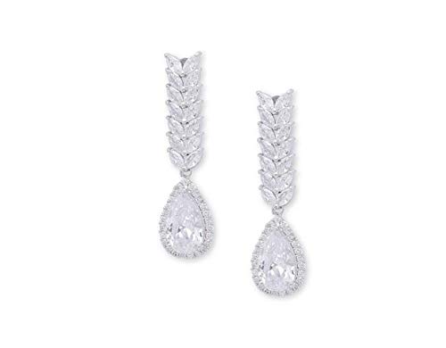 Brass Shimmery Drop Earring for Women