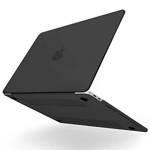 MS factory MacBook Matte Hard Shell Computer Case, Computer Cover, RMC Original Color for Apple MacBook, Air/Pro/Retina 11 12 13 15 16 inches, RMC-MBP15C-MBK, blk