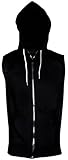 Mens Sleeveless Sweatshirt Hoodies Top