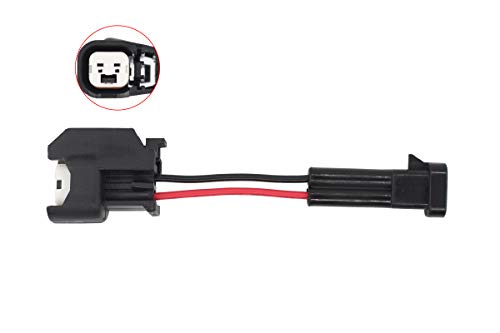 NewYall Pack of 8 Fuel Injector Wiring Adapter Connector Harness