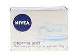 Nivea Creme Soft Bar Soap - Case of 12 pcs x 100g