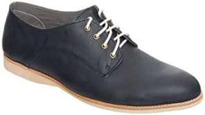 ROLLIE NATION Unisex Derby Low Heel Oxford - Black