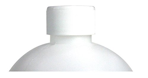 2PCS Empty Plastic Semitransparent Cylinder Shaped Graduated Laboratory Chemical Agent Bottle Boston Rounds Water Bottle Jar Storage Case Container Pot (1000ml/ 34oz) - Thumbnail 2