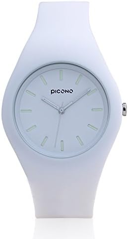 PICONO Magnificent Aurora Water Resistant Analog Quartz Watches - White