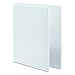 Wilson Jones 1-1/2 Inch 3 Ring Binder, Basic Round Ring View Binder, White (W362-34WV)