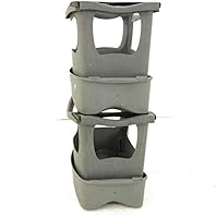 Edenjardi Huerto Urbano de Cuatro Niveles en Color Gris: Amazon.es ...