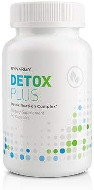 Synergy Detox Plus Dietary Supplement - Detoxification Complex - 90 Capsules