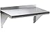 Heavy Duty Stainless Steel Wall Mount Shelf 12 x 30 - NSF