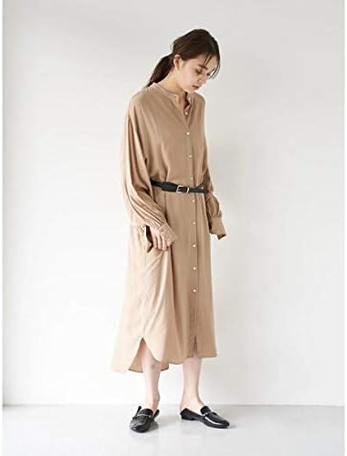 Amazon アースミュージック エコロジー レーヨンイージーケアシャツ ワンピース ラベンダー F ワンピース チュニック 通販