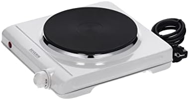 - Hornillo de mesa, Potencia aprox. 1500 W, Diámetro de la placa aprox. 18.5 cm, Blanco KP 1091