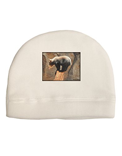 TooLoud Balancing Bear Cub Child Fleece Beanie Cap Hat