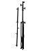 Light Stand, Portable, 50 lb Capacity, Adjustable, Up to Four Lamps
