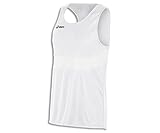ASICS Mens Break Through Singlet, White/White, Medium