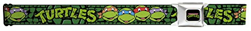Tmnt Classic Group Faces/turtles Turtle Shell Seatbelt Belt
