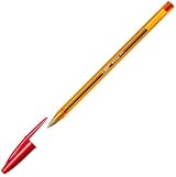 BIC Cristal Fine Ballpoint Pens Red 0.8mm Large Box of 50 view 4