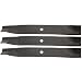(3) Lawn Mower Blades for Toro Zero Turn Mowers 50" Deck SS5000 SS5060