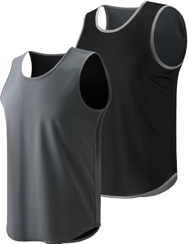 Amazon.com: Epic Men's Full-Court 2-Layer Reversible Tank Top