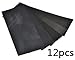 Bluecell Pack of 12 Sandpaper abrasive dry/wet paper Sheets 400/600/800/1000/1200/1500 Grit 9