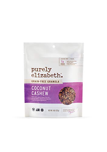 purely elizabeth Coconut Cashew Grain-Free & Gluten Free Granola, 0.5 Pound