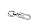 Mehr Classic Attachable Valet Key Chain - Car Keychain - Modern Silver