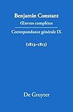 Image de Correspondance Generale 1813 1815 (French Edition)