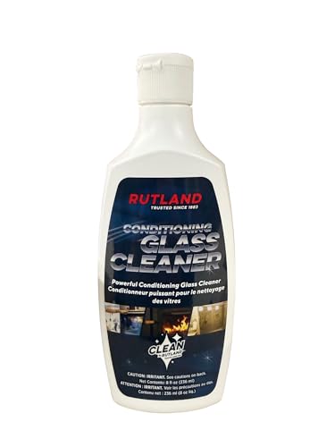 Rutland Produkte Herd, Grill und Herzen Glasreiniger, blau