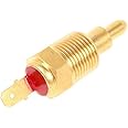 Fan Thermostat Temperature Switch 3/8" 185 Degree On 170 Degree Off Electric Cooling Engine Fan Thermostat for 10" 12" 14" 16" Fan
