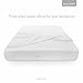 MALOUF LT Bed Bug Proof Waterproof Mattress Encasement Protector-Full, White