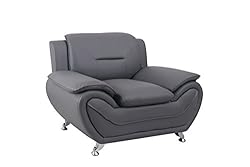 US Pride Furniture Chair, Grey