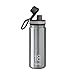 Takeya Originals Vacuum-Insulated Stainless-Steel Water Bottle, 18oz, Steel