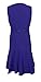 Calvin Klein Women's Sleeveless Belted Flare Dress