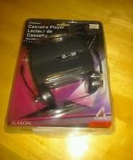 ALARON Personal Stereo Cassette Player with Headphones