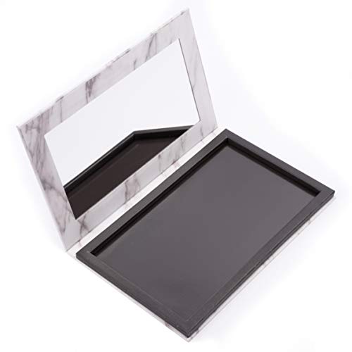 Allwon Palette Marble Empty Makeup Palette with Mirror for