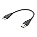 Warmstor Micro USB 3.0 Cable (2 Pack), 1ft USB 3.0 A to Micro B Cable Cord Compatible with Camera, Seagate External Hard Drive, WD Western Digital My Passport and Elements Hard Drives