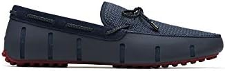 ?Men\'s Waxed Navy Textile Synthetic low Top Comfortable Lightweight loafers Men main image 2