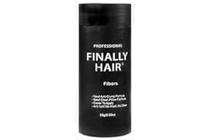 Hair Building Fibers Light Brown Hair Loss Concealer Fiber 28 Gram .99oz Refillable Bottle by Finally Hair