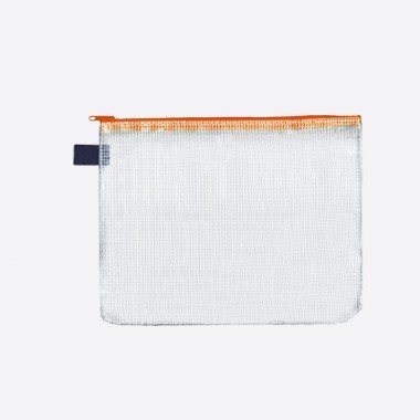 FolderSys Multi-Purpose with A Zip-Up Pouch, DIN A6, Orange, 40406–69