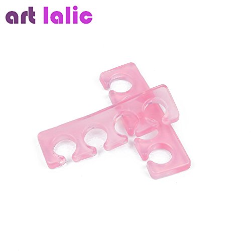 Artlalic 4 Pcs/Pack Silicone Soft Form Toe Separator for Relaxing Toes,Hammer Toe and more for Women and Men